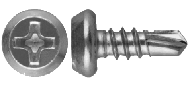 Саморез для металлического профиля со сверлом CMК-SD-W (Клоп) (белый) 3.5x9.5 (1 упак.)