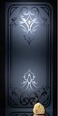 Душевая дверь Vegas EP 60 профиль матовый хром, прозрачный рисунок на матовом стекле Artdecor 