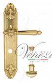 Дверная ручка Venezia на планке PL90 мод. Pellestrina (полир. латунь) сантехническая