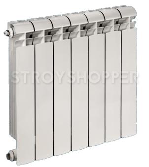Биметаллический радиатор отопления (батарея), 5 секции